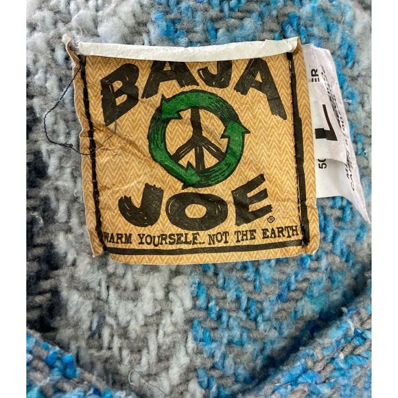Baja Joe Blue Pullover Hoodie - Picture 5 of 6